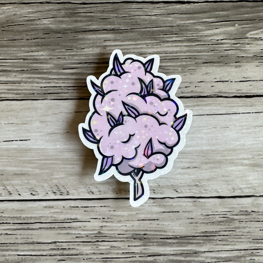 Pink bud sticker