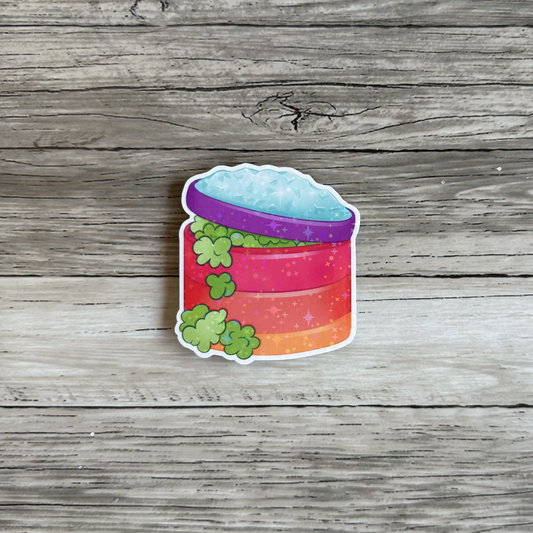 Overflowing grinder sticker | weed | stoner