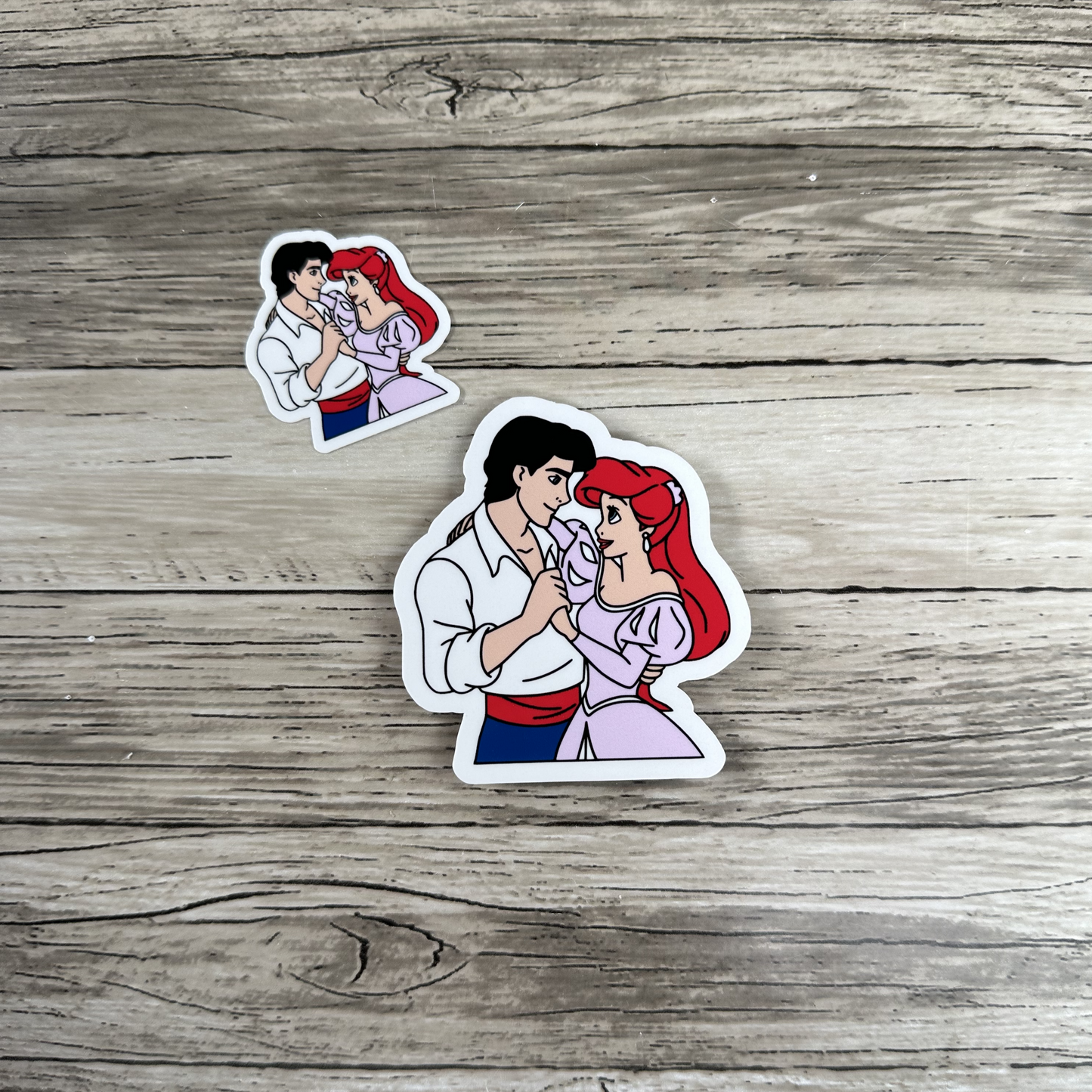 Ariel and Eric sticker, The little mermaid