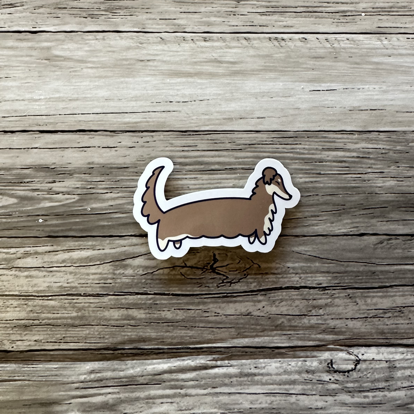 Dachshund sticker | wiener dog