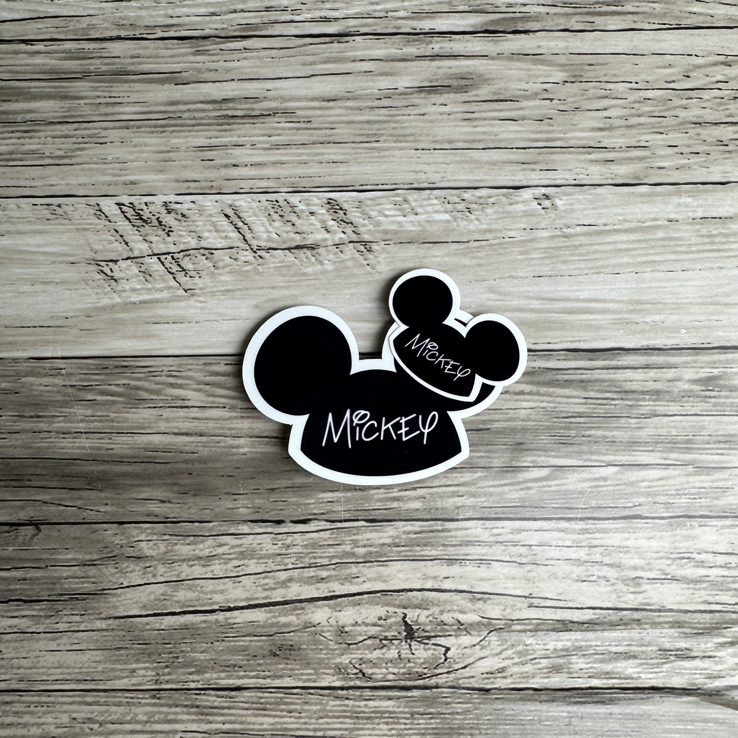 Mickey hat sticker