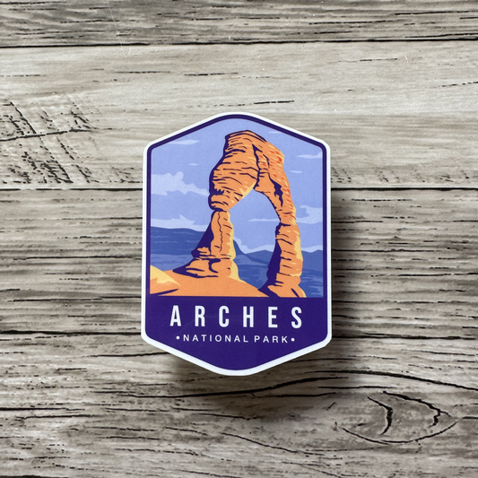 Arches National Park sticker