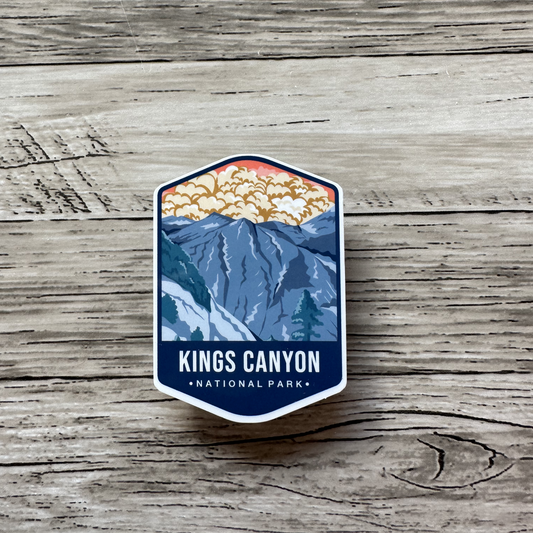 Kings Canyon National Park sticker