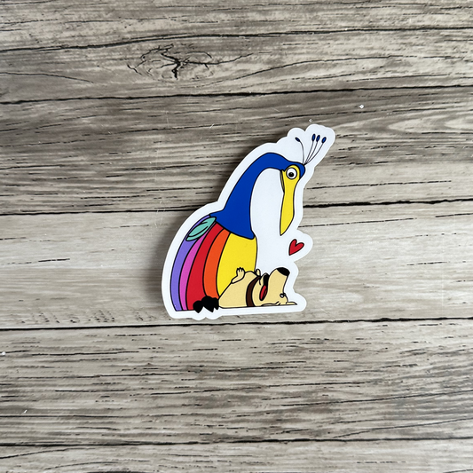 Kevin and Dug sticker, Up