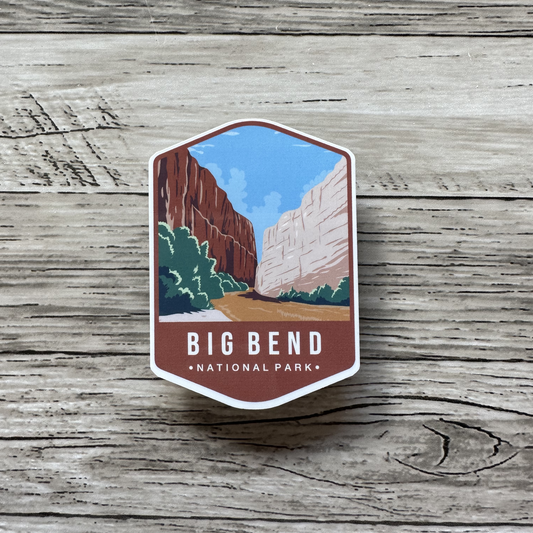 Big Bend National Park sticker