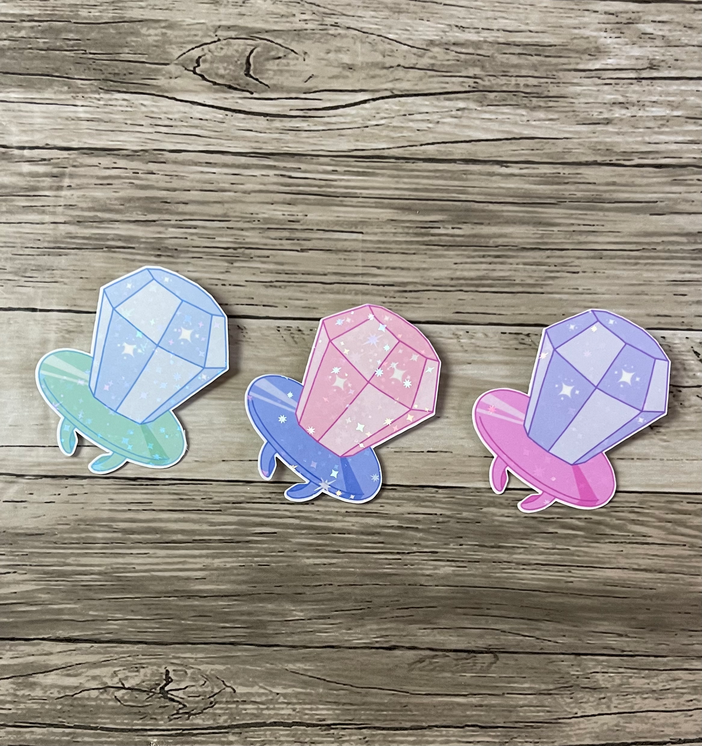 Ring pop sticker