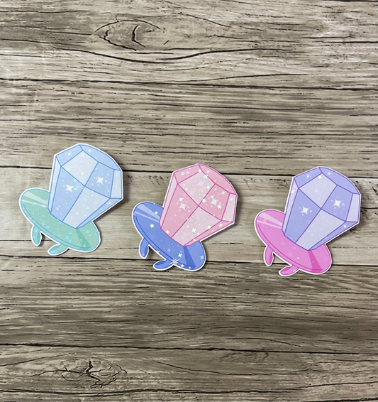 Ring pop sticker