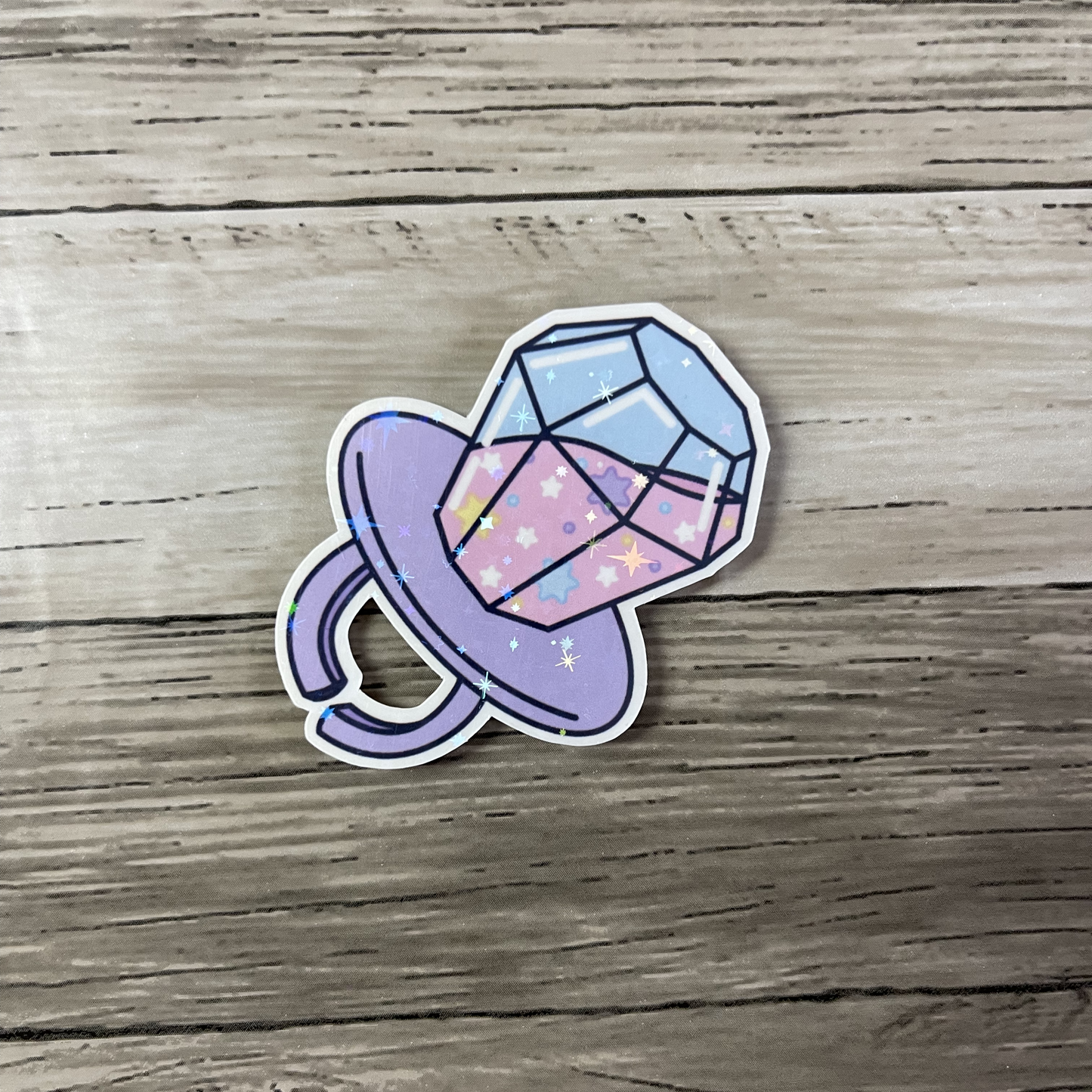 Ring pop sticker
