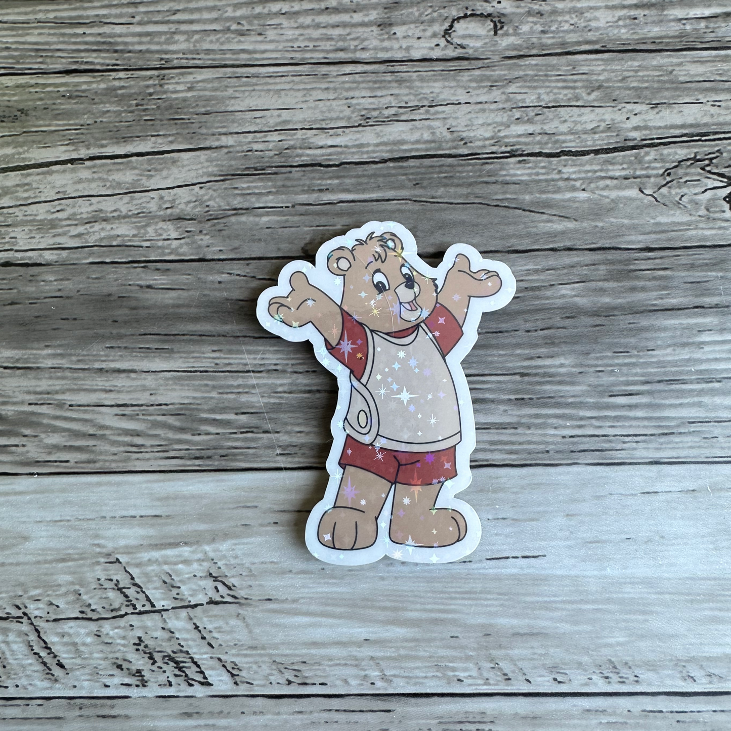 Teddy Ruxpin sticker