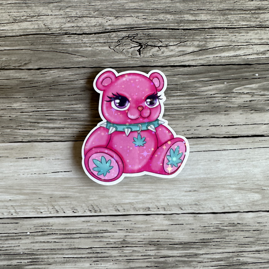 Weed bear sticker | weed | stoner