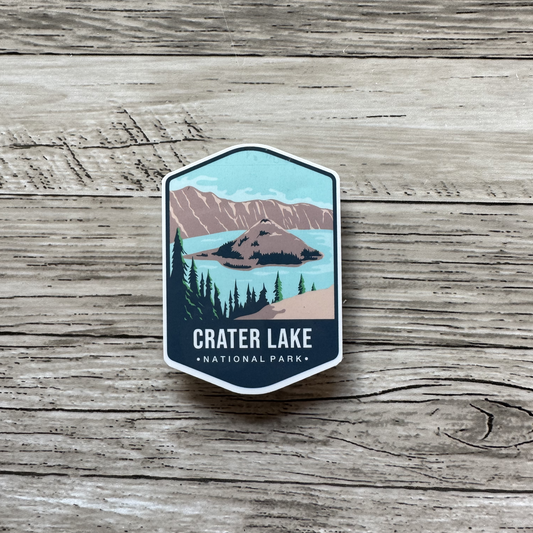 Crater Lake National Park sticker