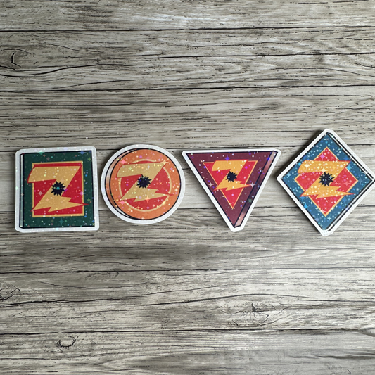Zurg targets sticker, Buzz lightyear