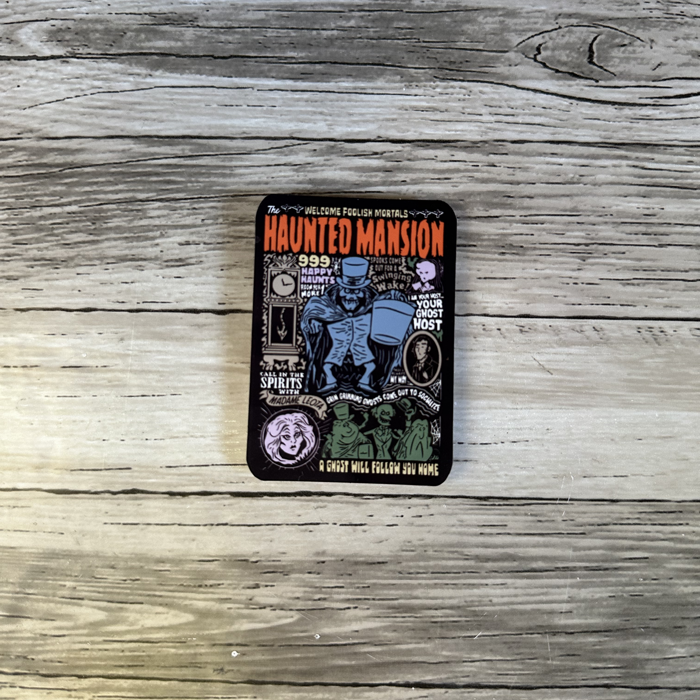 Haunted Mansion sticker | 999 Happy haunts | Grim grinning ghosts