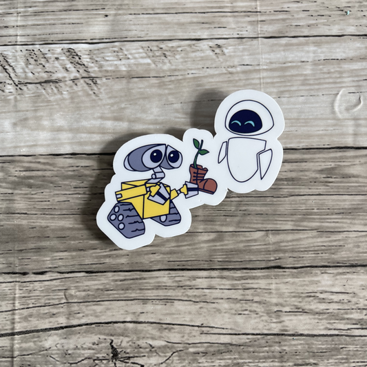 Wall-e and Eva sticker