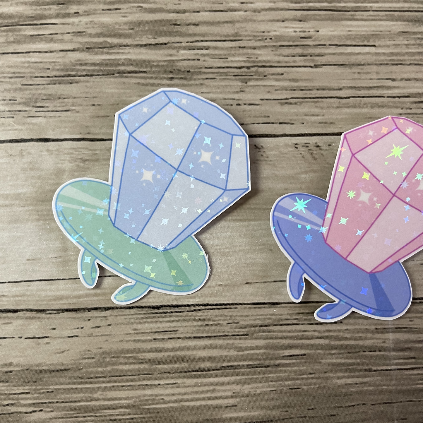 Ring pop sticker