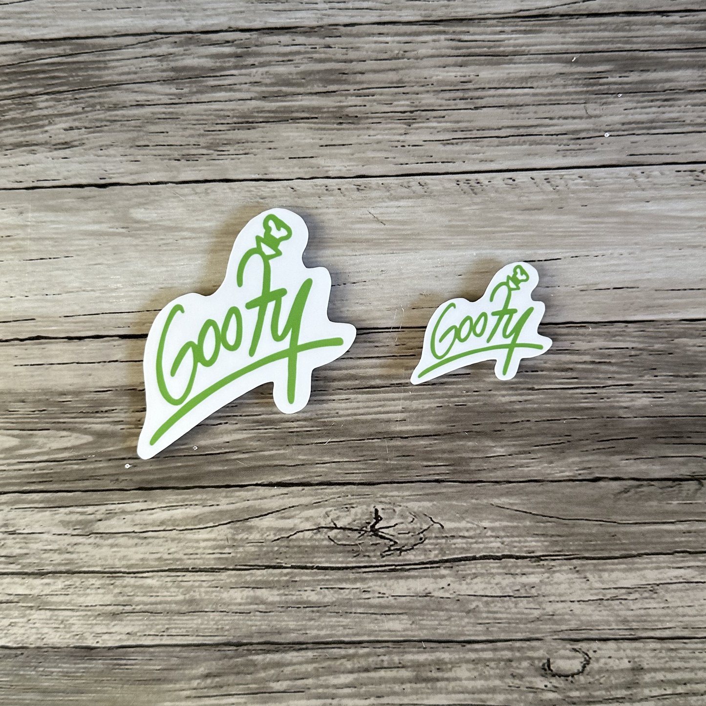 Goofy autograph sticker