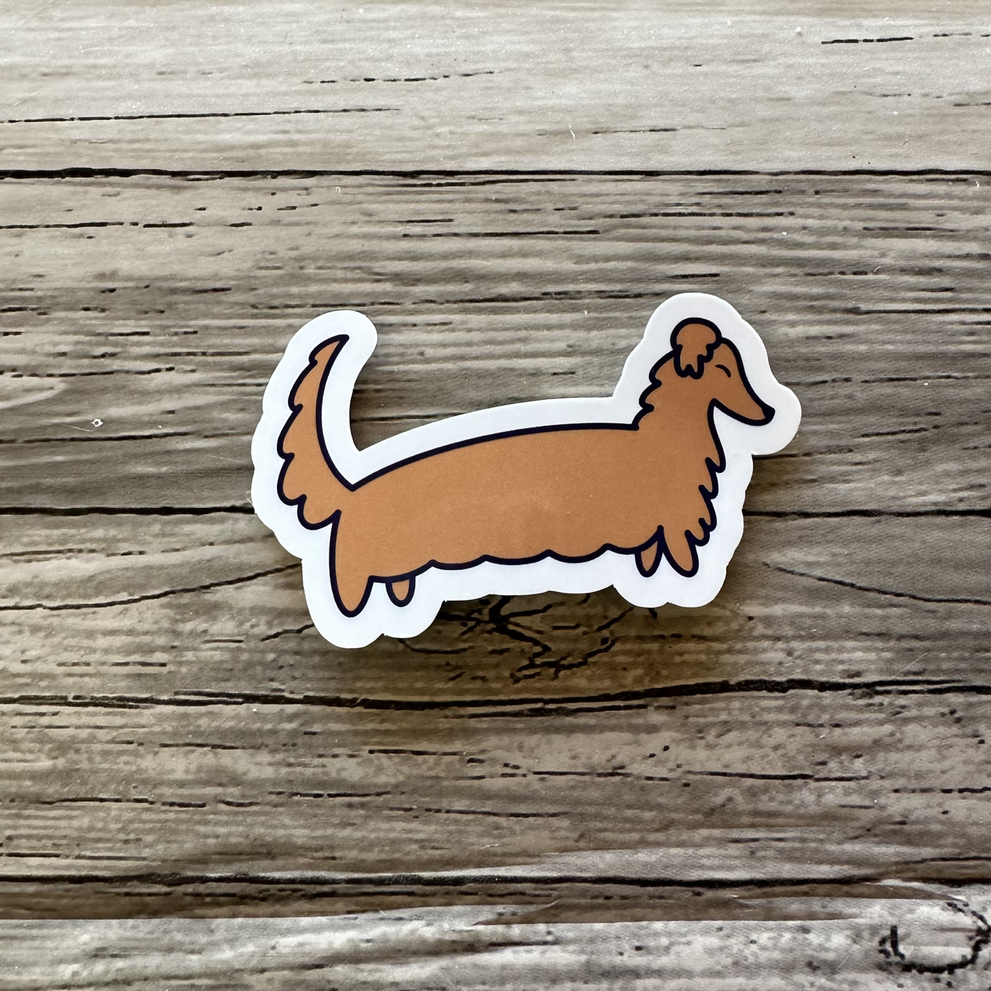 Dachshund sticker | wiener dog