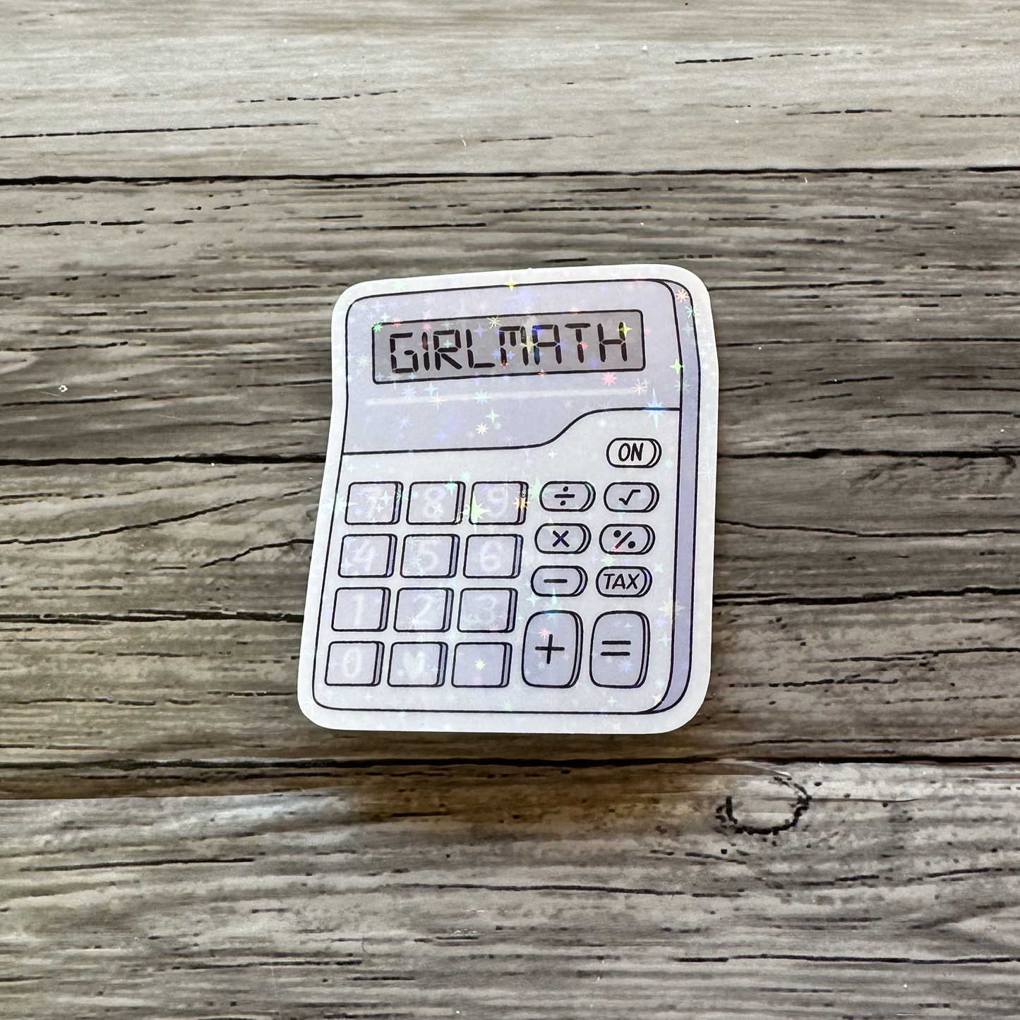 Girth math sticker