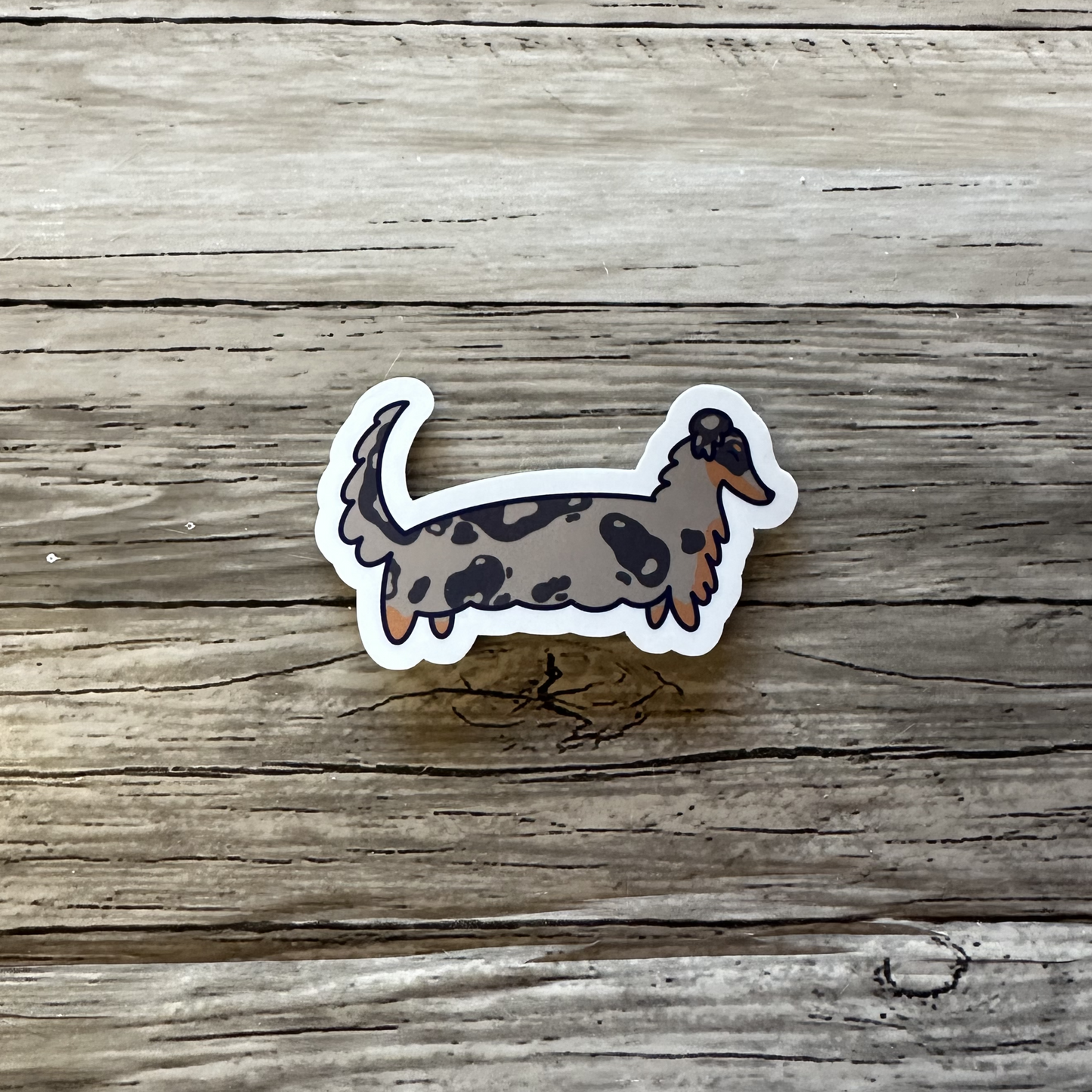 Dachshund sticker | wiener dog