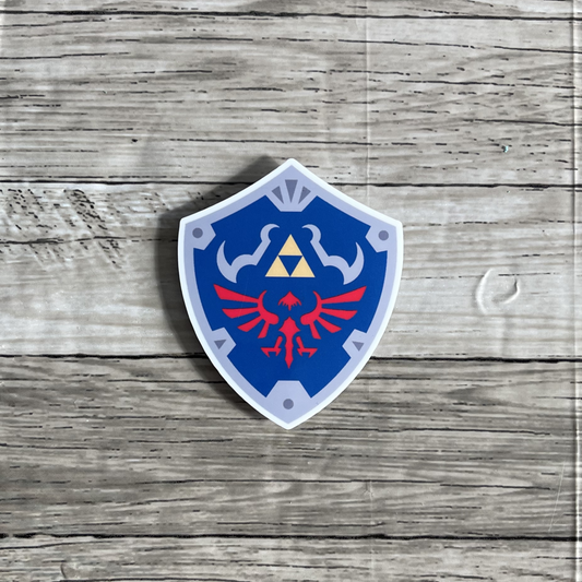Link shield sticker | Zelda