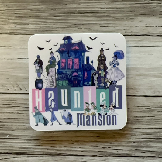 Haunted Mansion sticker | 999 Happy haunts | Grim grinning ghosts