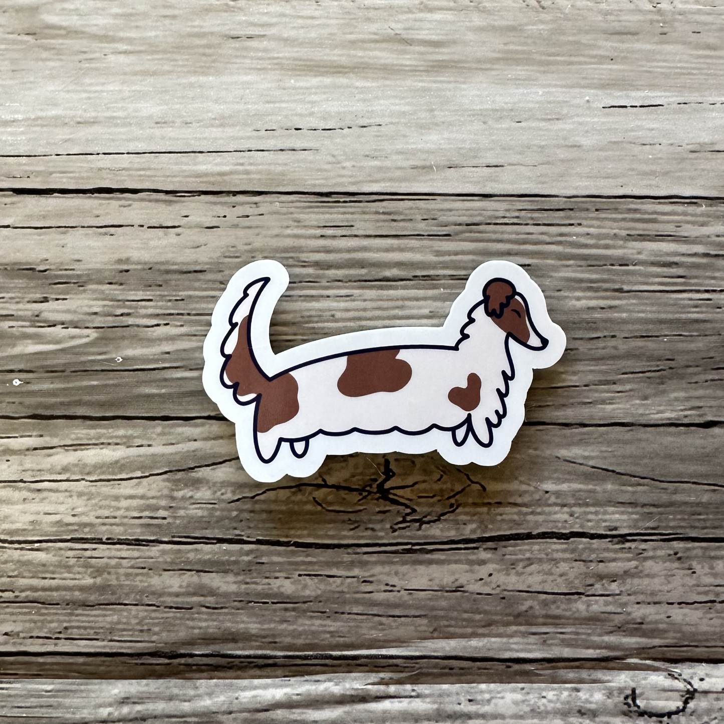 Dachshund sticker | wiener dog