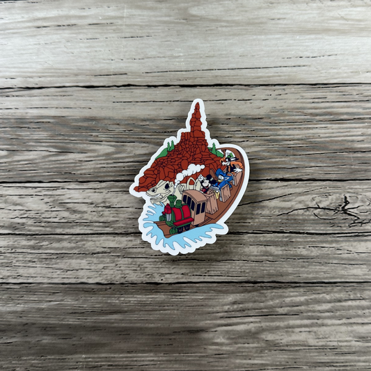Thunder mountain sticker | Disneyland