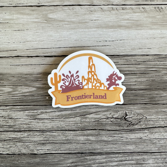 Frontierland sticker