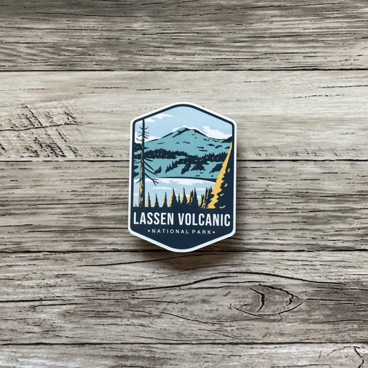 Lassen National Park sticker