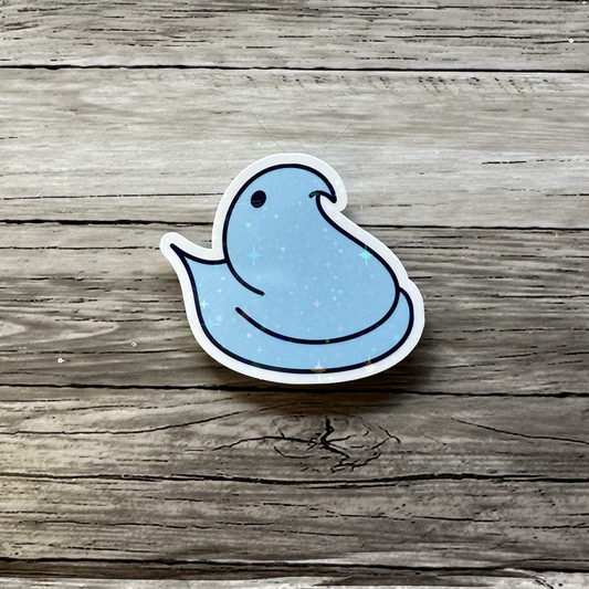 Peeps sticker | Blue chick | Easter | Candy