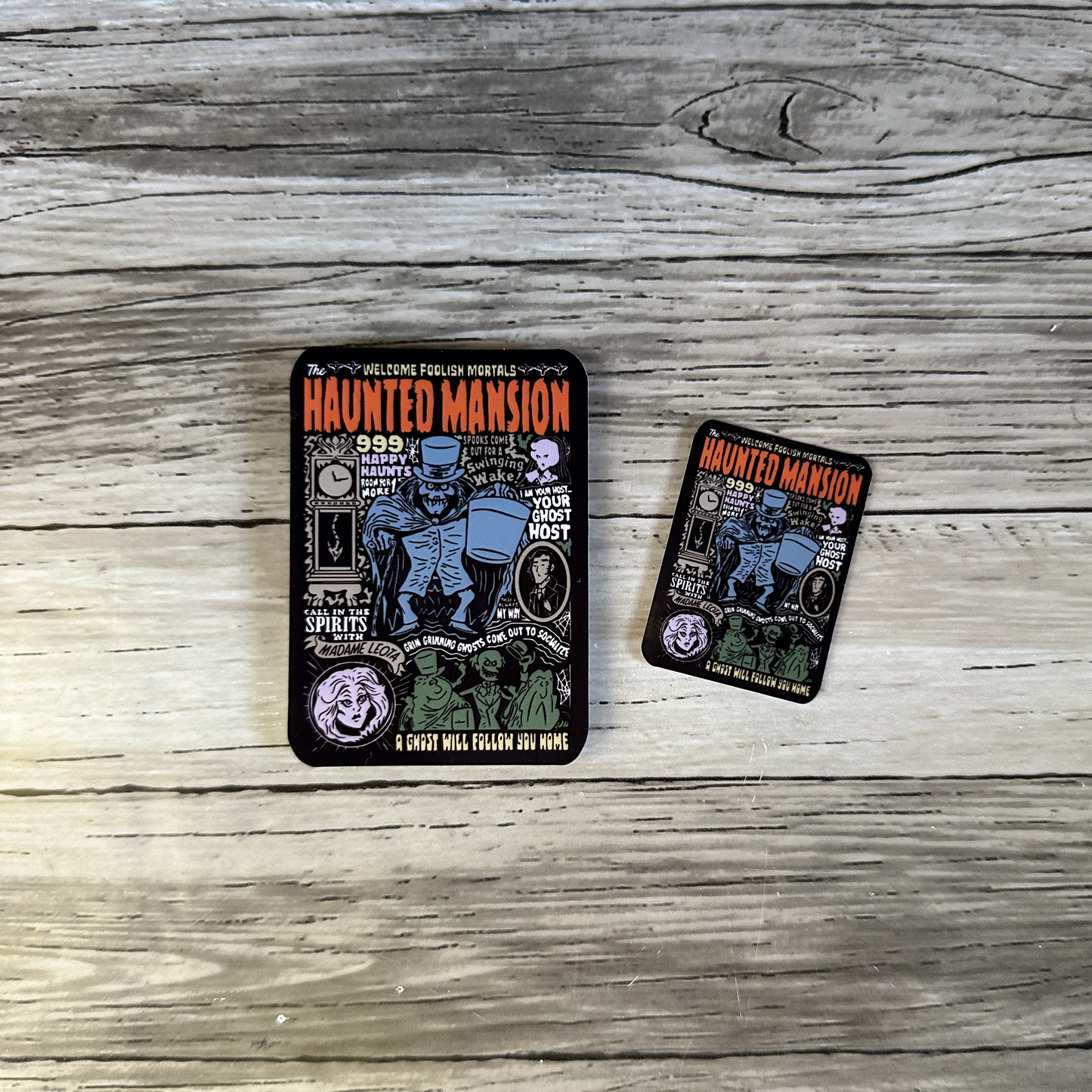 Haunted Mansion sticker | 999 Happy haunts | Grim grinning ghosts