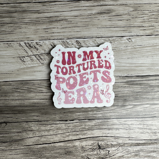 In my tortured poets era sticker