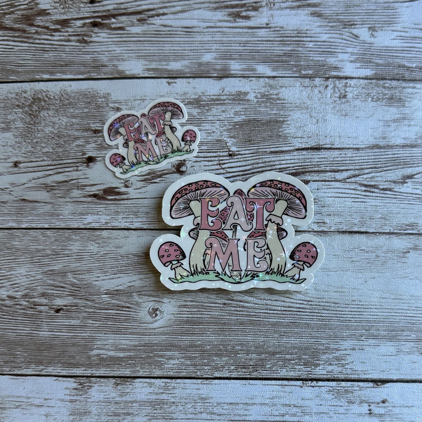 Eat me sticker | Mushrooms