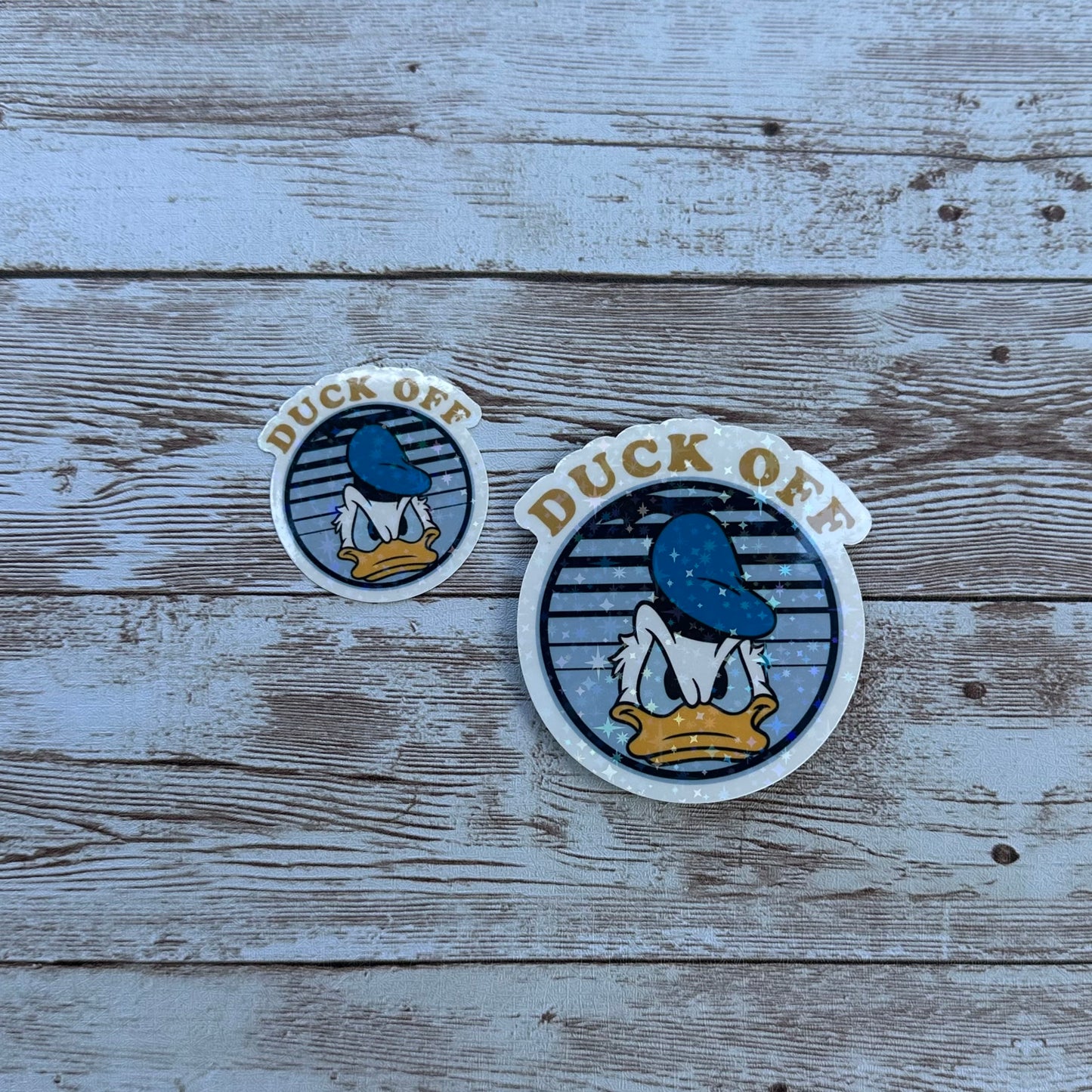 Duck off sticker | Donald