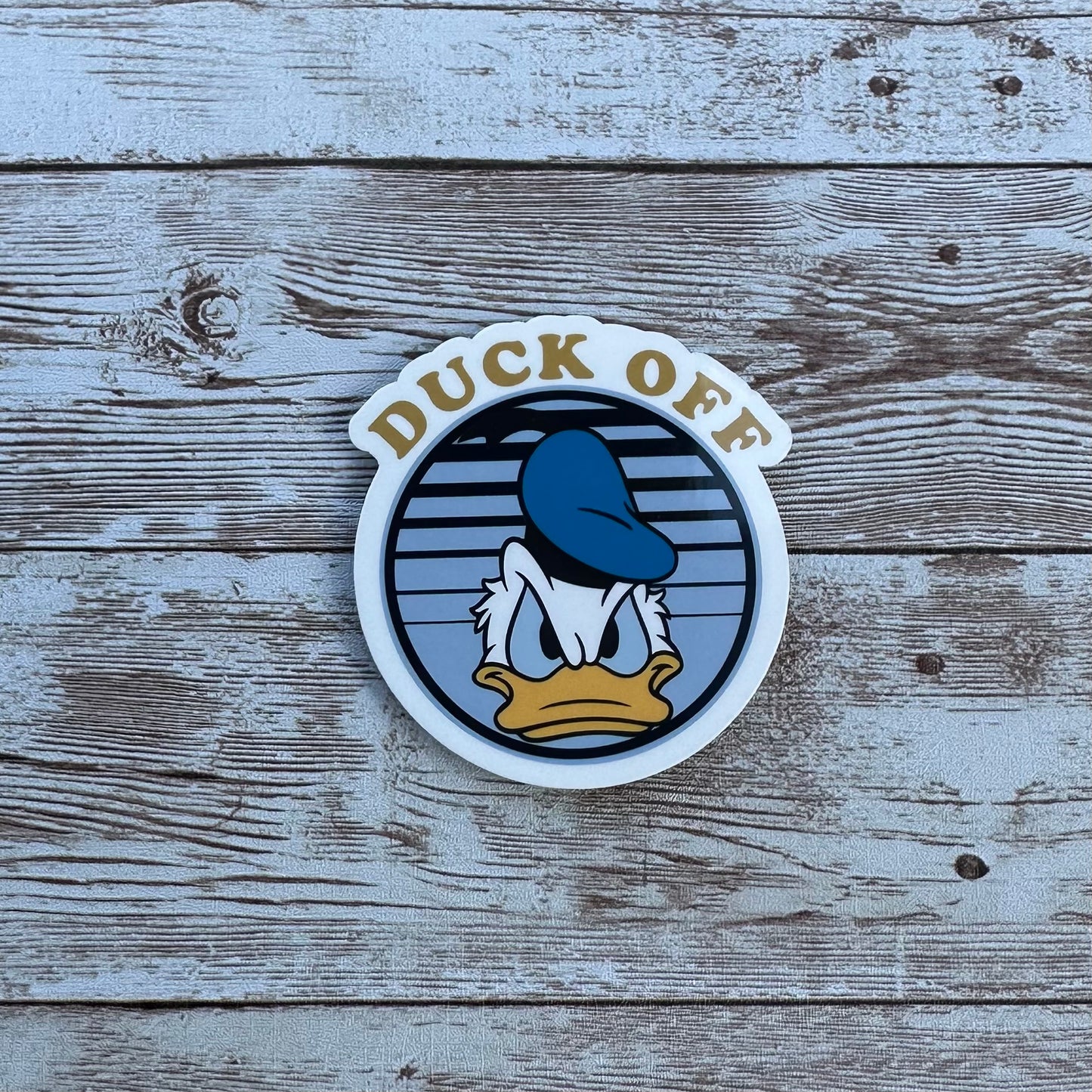 Duck off sticker | Donald