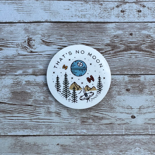 That's no moon sticker | Star wars