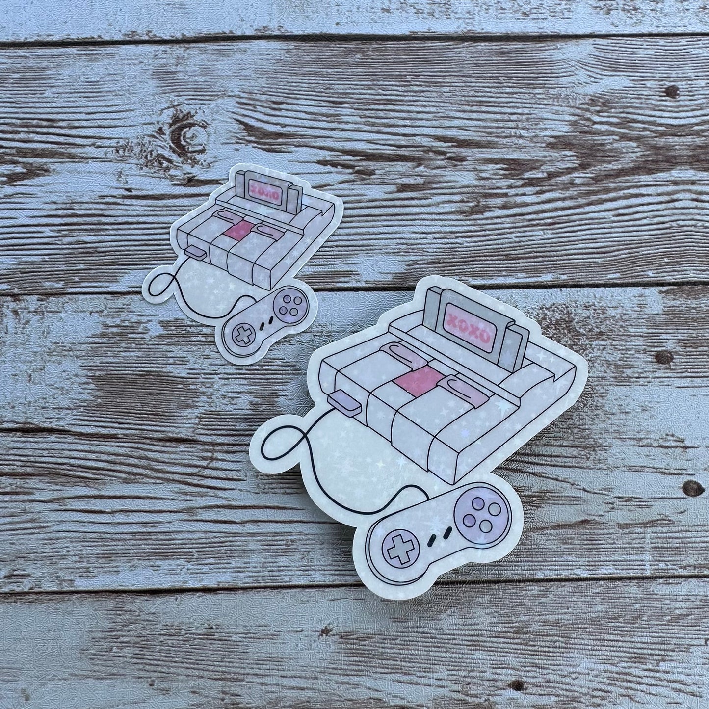 Game console sticker | xoxo