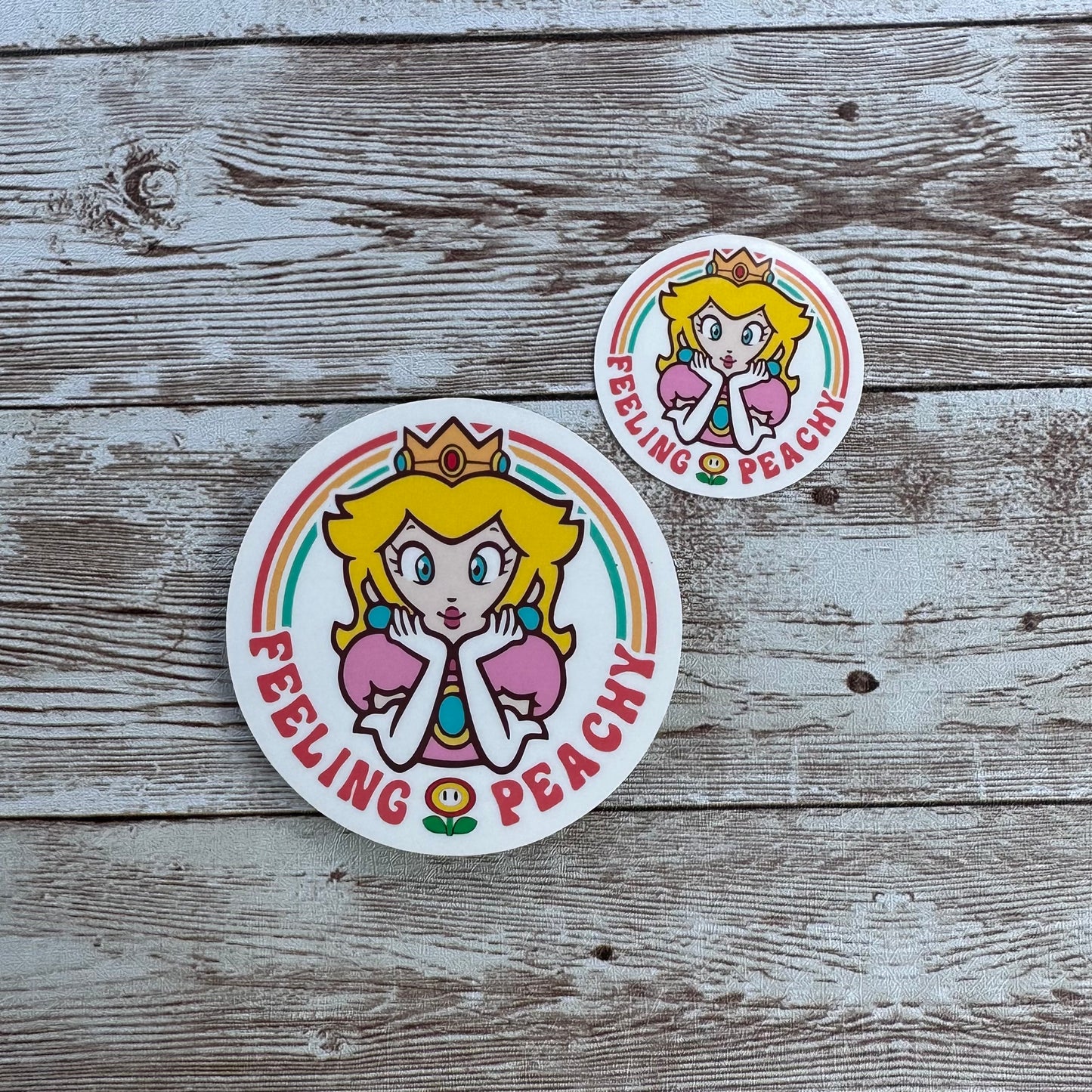 Feeling Peachy sticker | Princess Peach