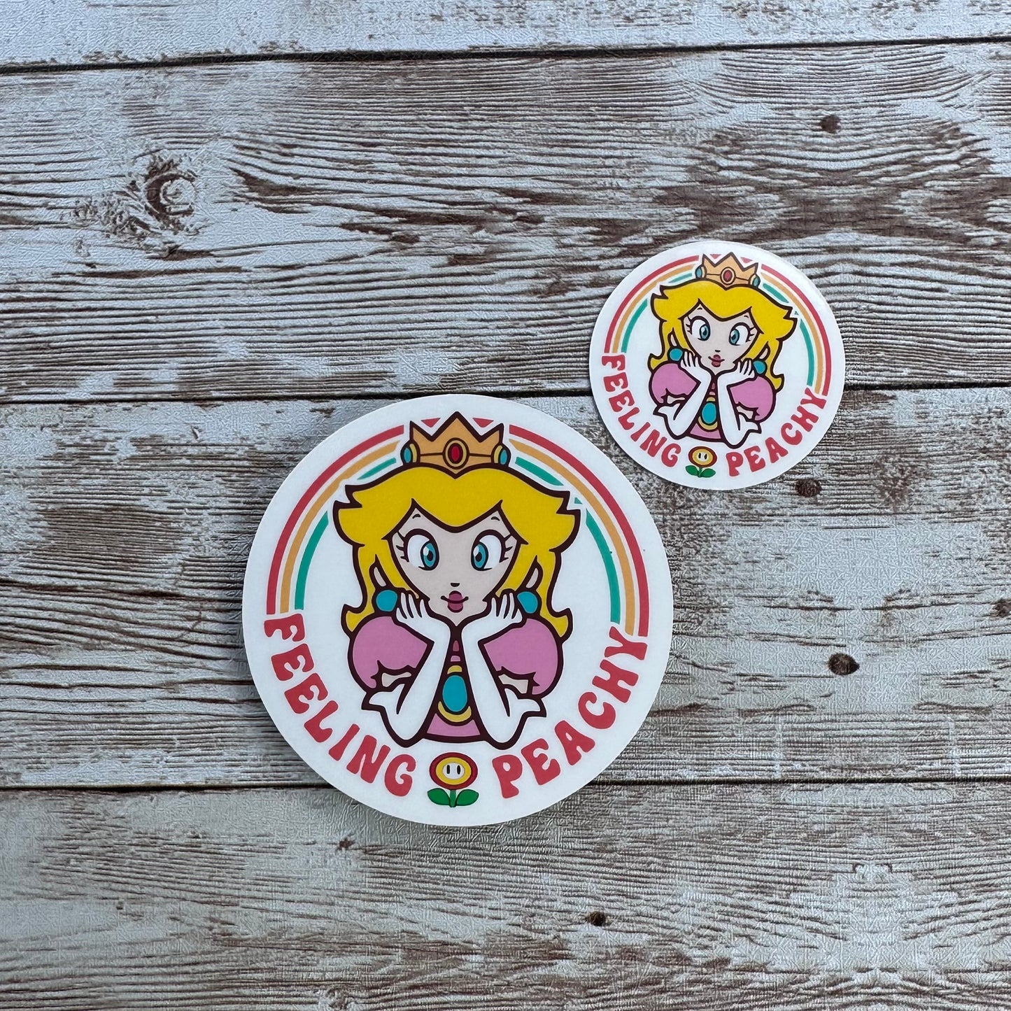 Feeling Peachy sticker | Princess Peach