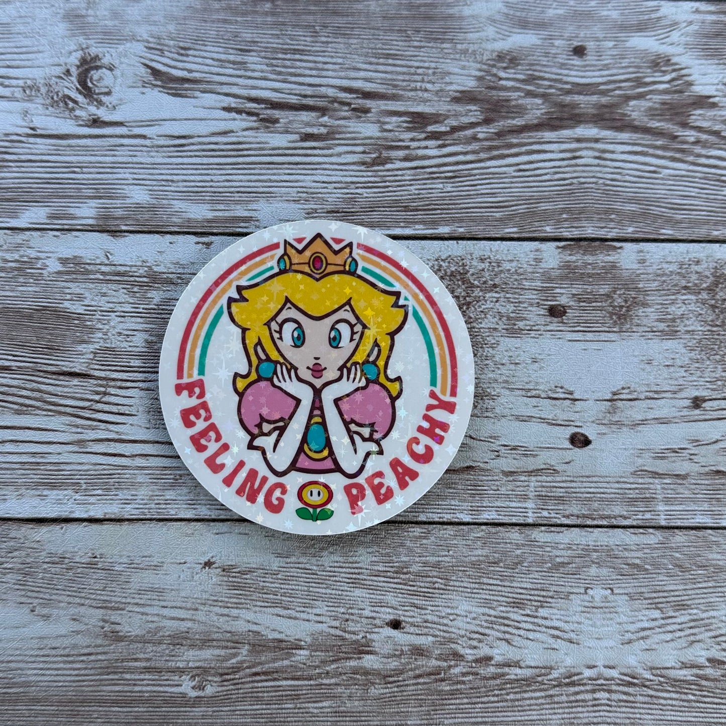 Feeling Peachy sticker | Princess Peach