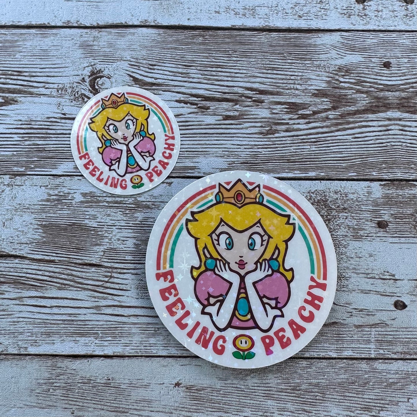 Feeling Peachy sticker | Princess Peach