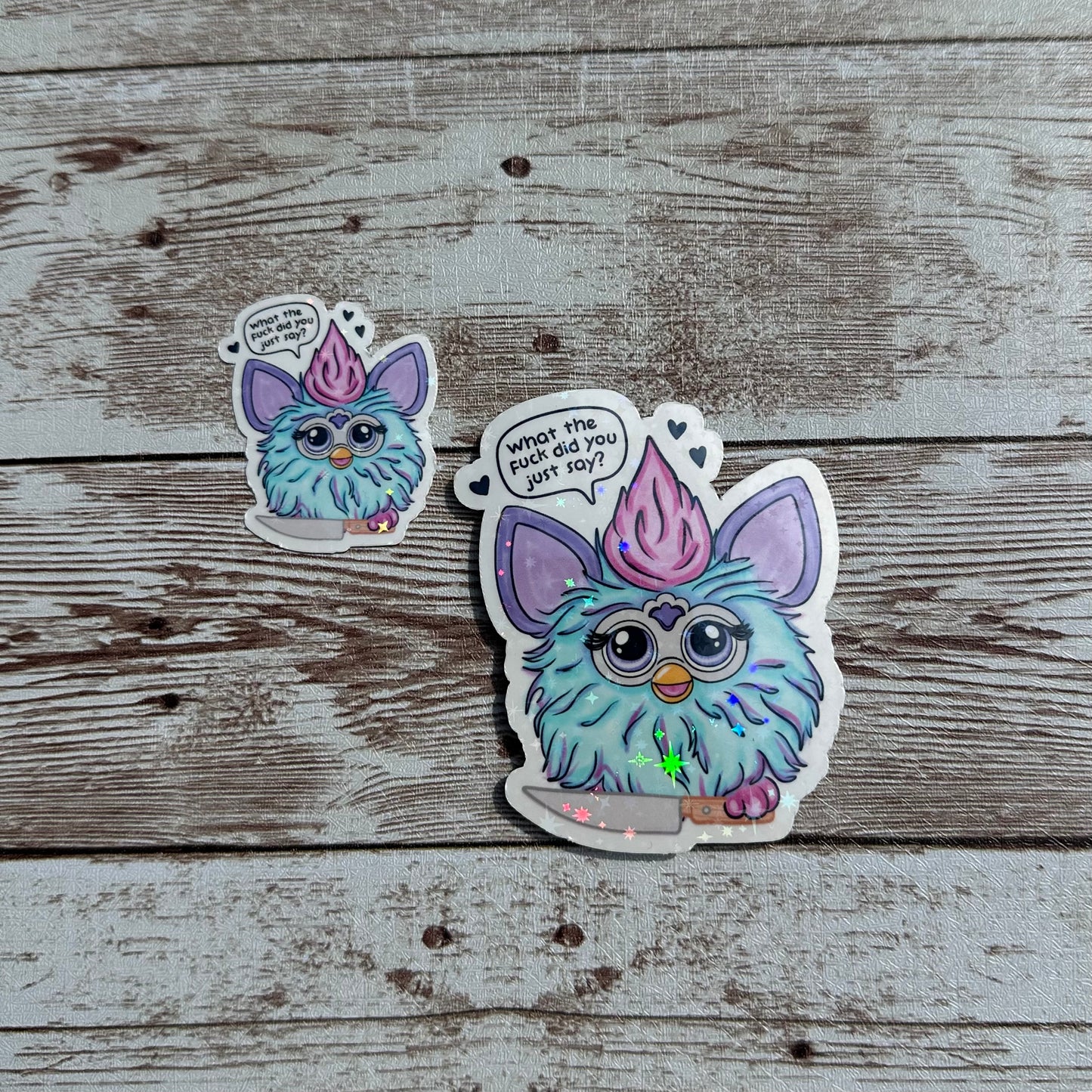Furby sticker