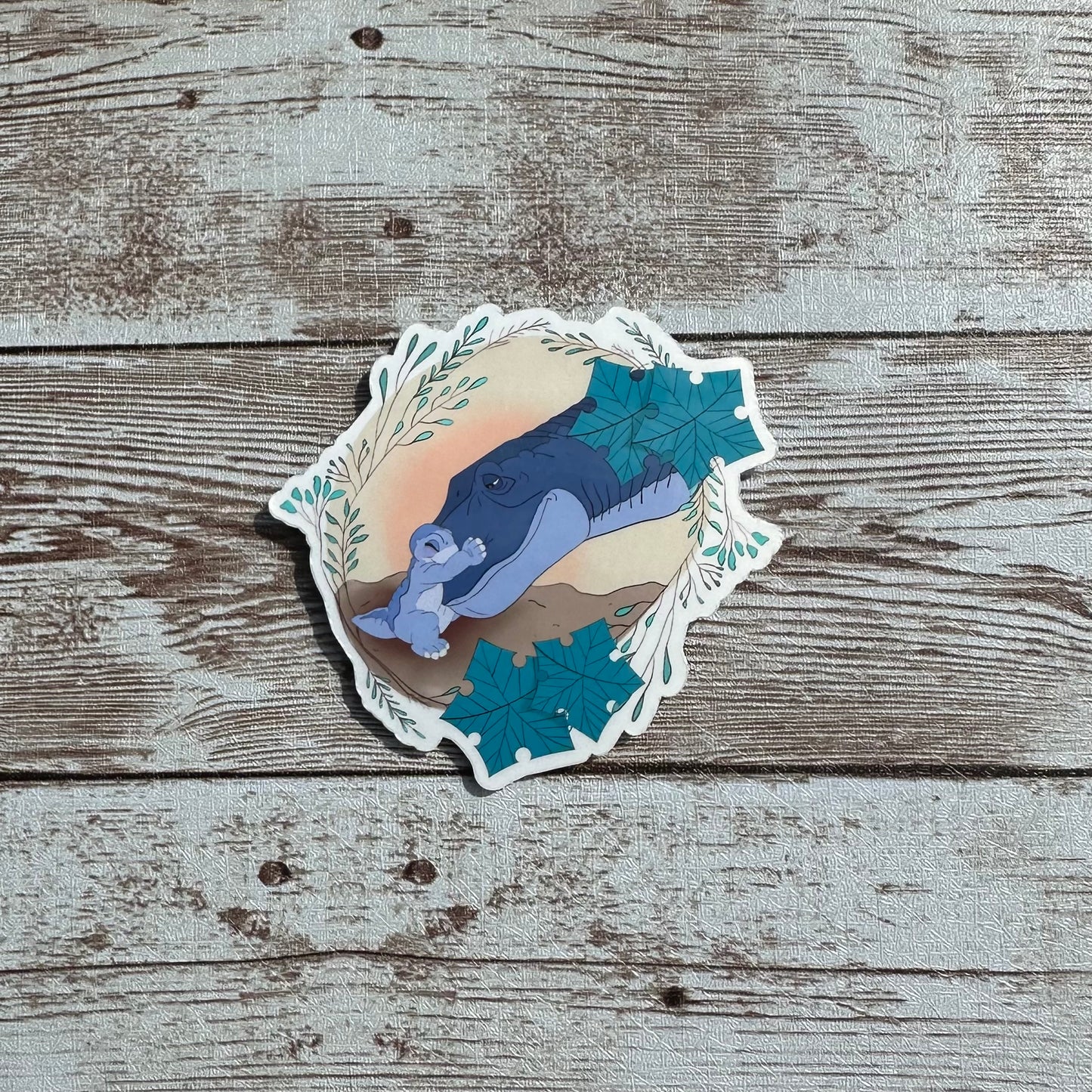 The land before time sticker, Mama Longneck