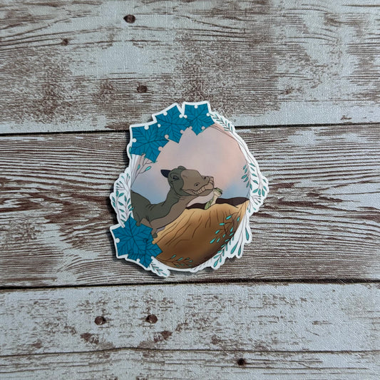 The land before time sticker, Mama Swimmer