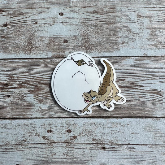 Ducky and spike sticker, The land before time