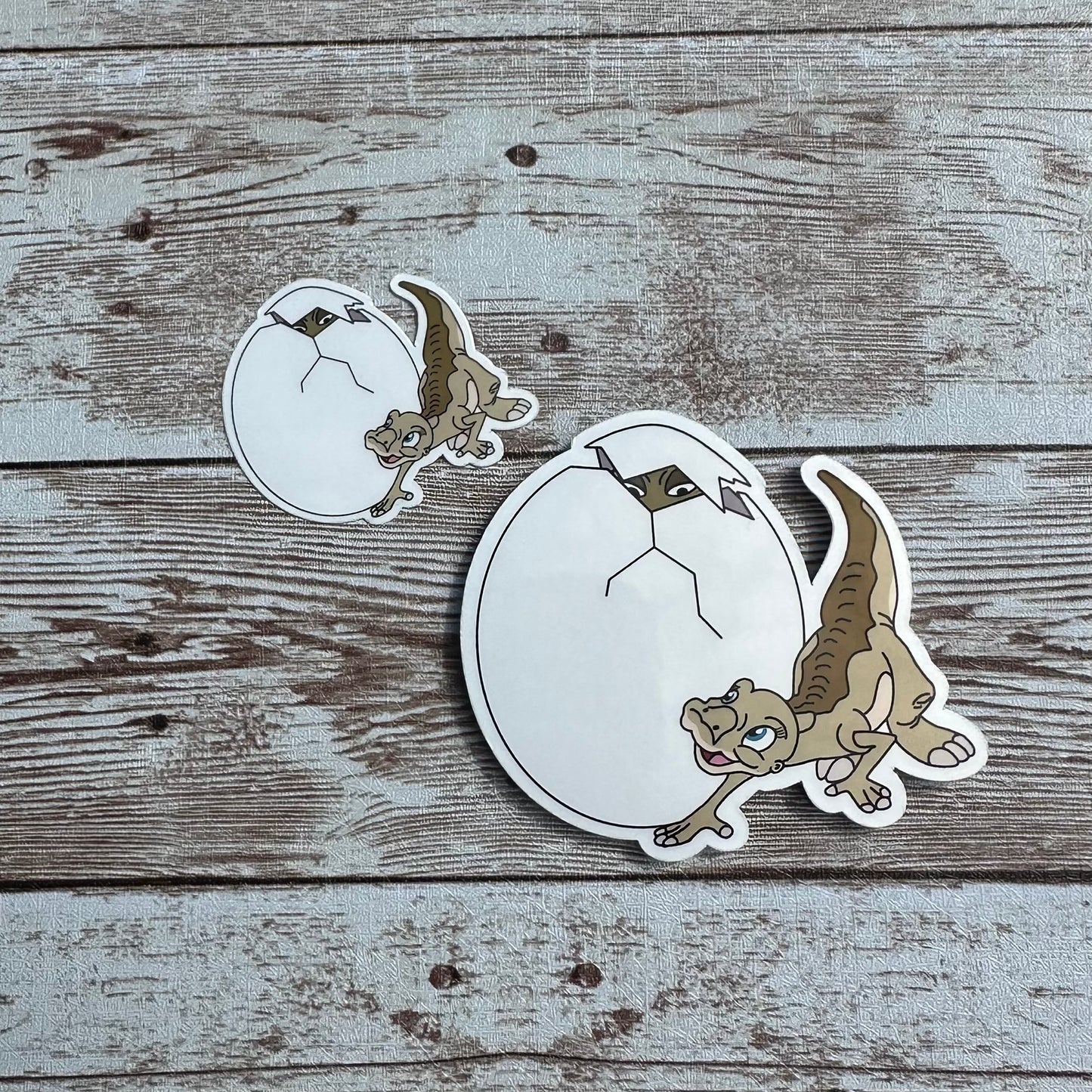 Ducky and spike sticker, The land before time