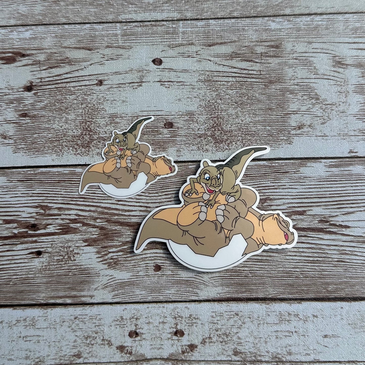 Ducky and Spike sticker, The land before time