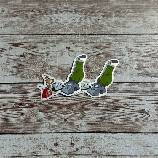 Brave little toaster sticker