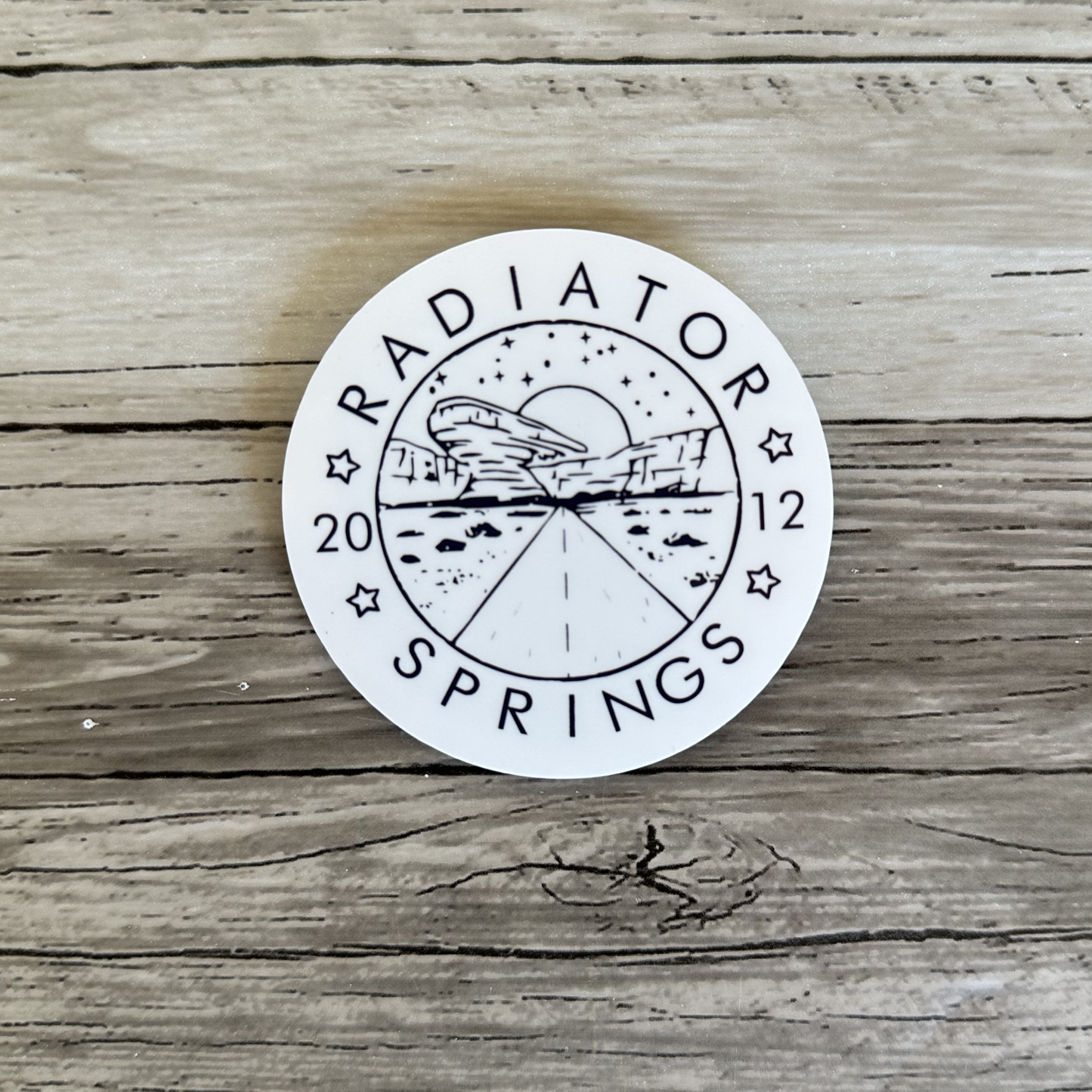 Radiator springs sticker | Disneyland