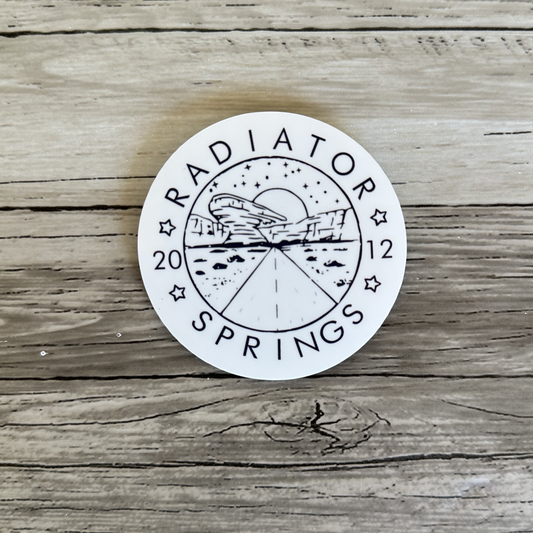 Radiator springs sticker | Disneyland